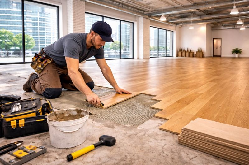 Commercial Hardwood Service in Cedar Creek, TX