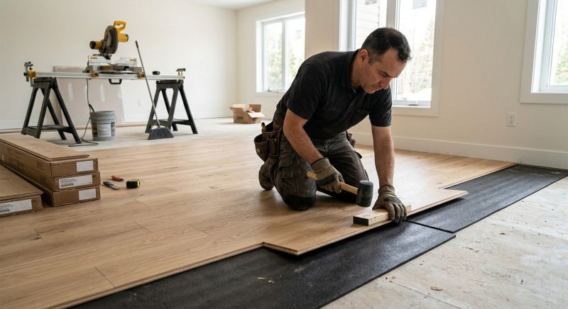 Engineered Wood Installation in Elgin, TX