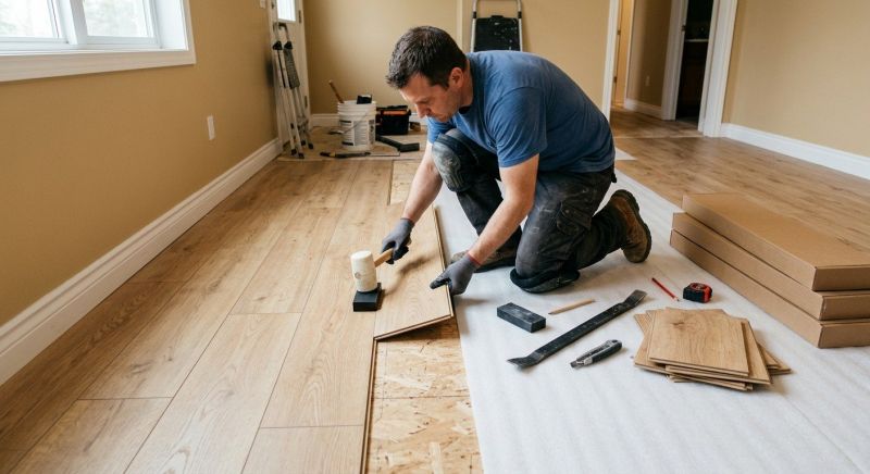 Laminate Floor Installation in Del Valle, TX