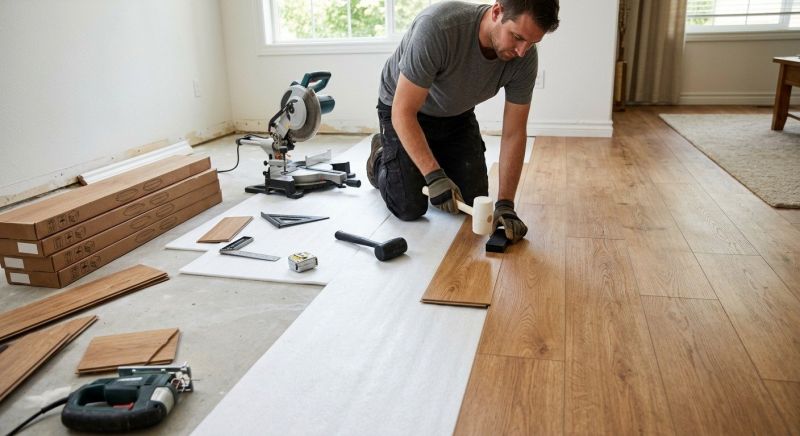 Laminate Floor Installation in Del Valle, TX