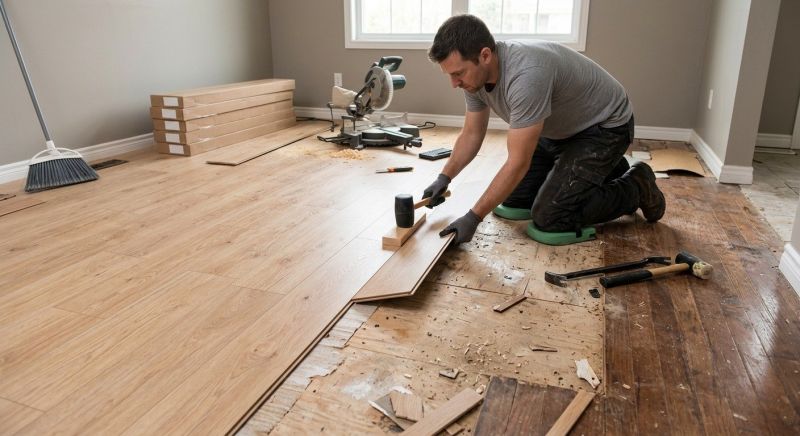 Laminate Floor Installation in Elgin, TX