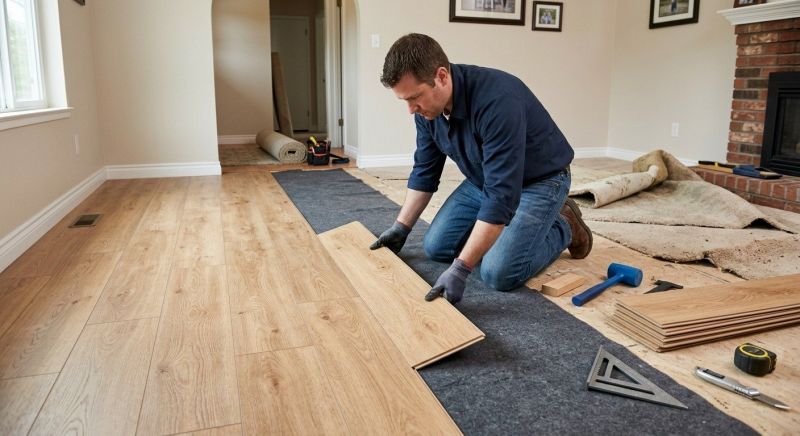 Laminate Floor Remodeling in Elgin, TX