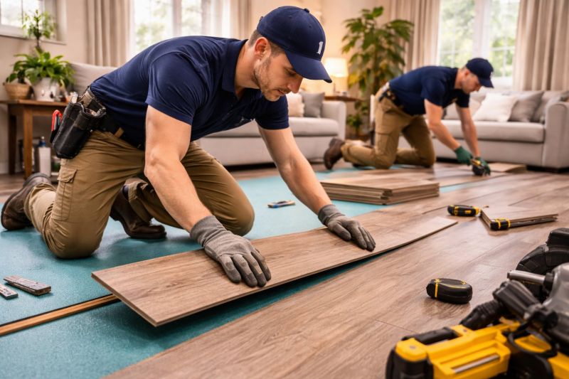 Laminate Floor Replacement in Cedar Creek, TX