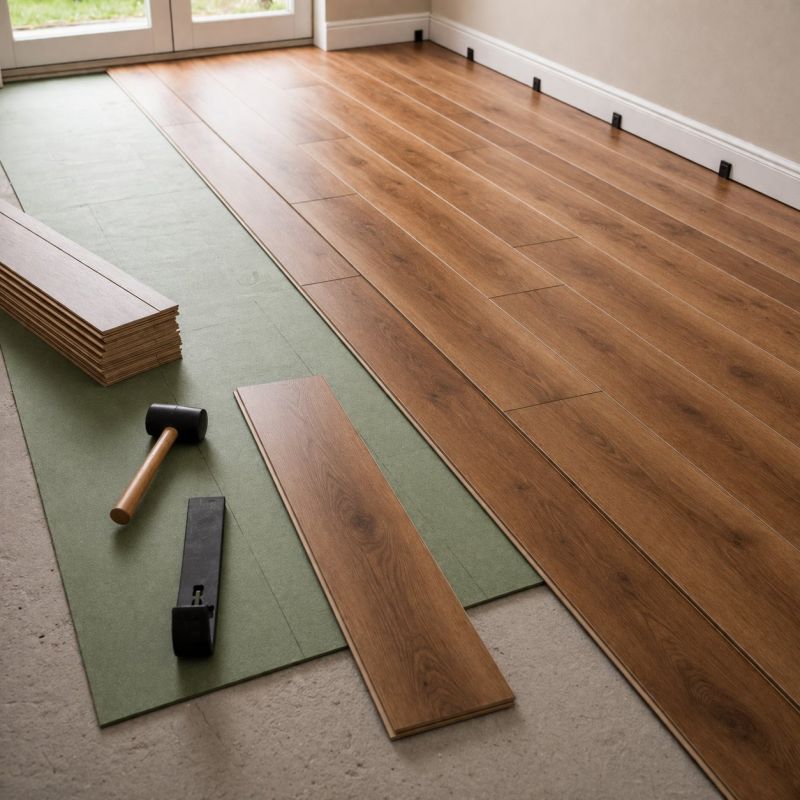 Laminate Floor Replacement in Pflugerville, TX