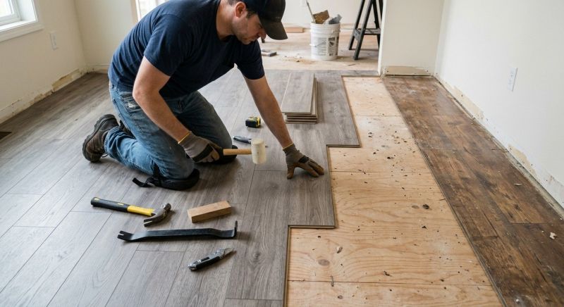 Laminate Floor Replacement in Taylor, TX