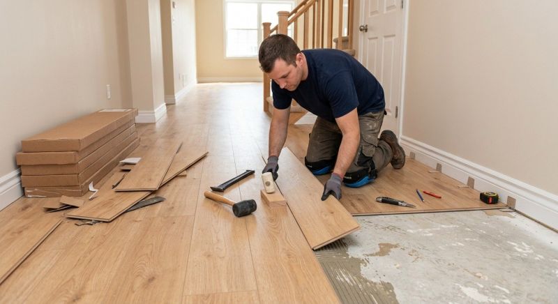 Laminate Floor Replacement in Thorndale, TX