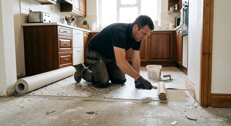 Linoleum Floor Installation in Cedar Creek, TX