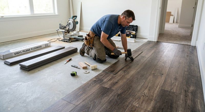 Linoleum Floor Installation in Cedar Creek, TX