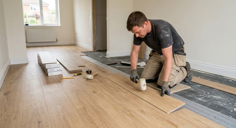 Linoleum Floor Installation in Thorndale, TX