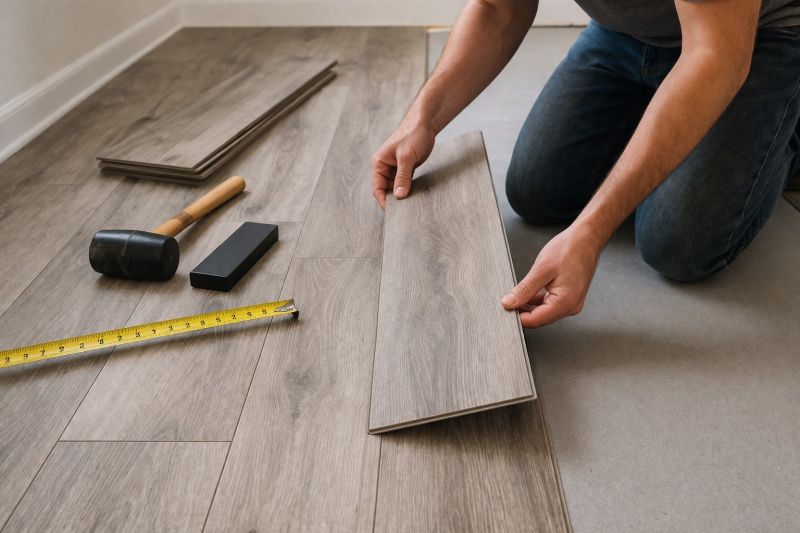 Luxury Vinyl Tile Installation in Del Valle, TX