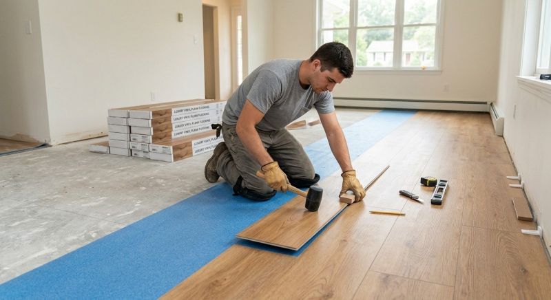 Lvt Flooring Installation in Thorndale, TX
