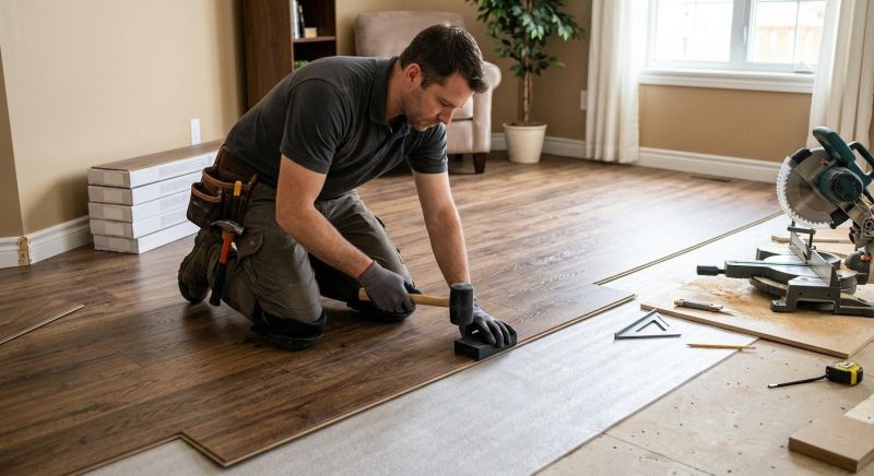 Plank Laminate Installation in Elgin, TX