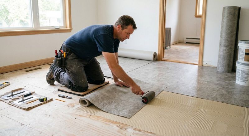 Sheet Flooring Installation in Bastrop County, TX