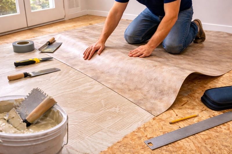 Sheet Flooring Installation in Bastrop, TX