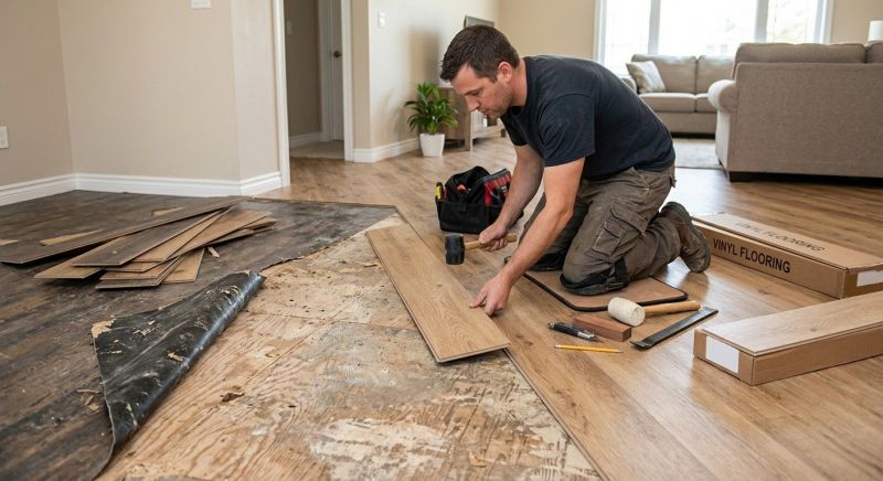 Vinyl Flooring Installation in Bastrop, TX