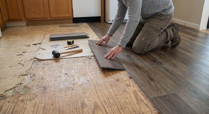 Vinyl Tile Replacement in Elgin, TX